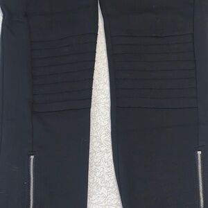 Black Moto Pants